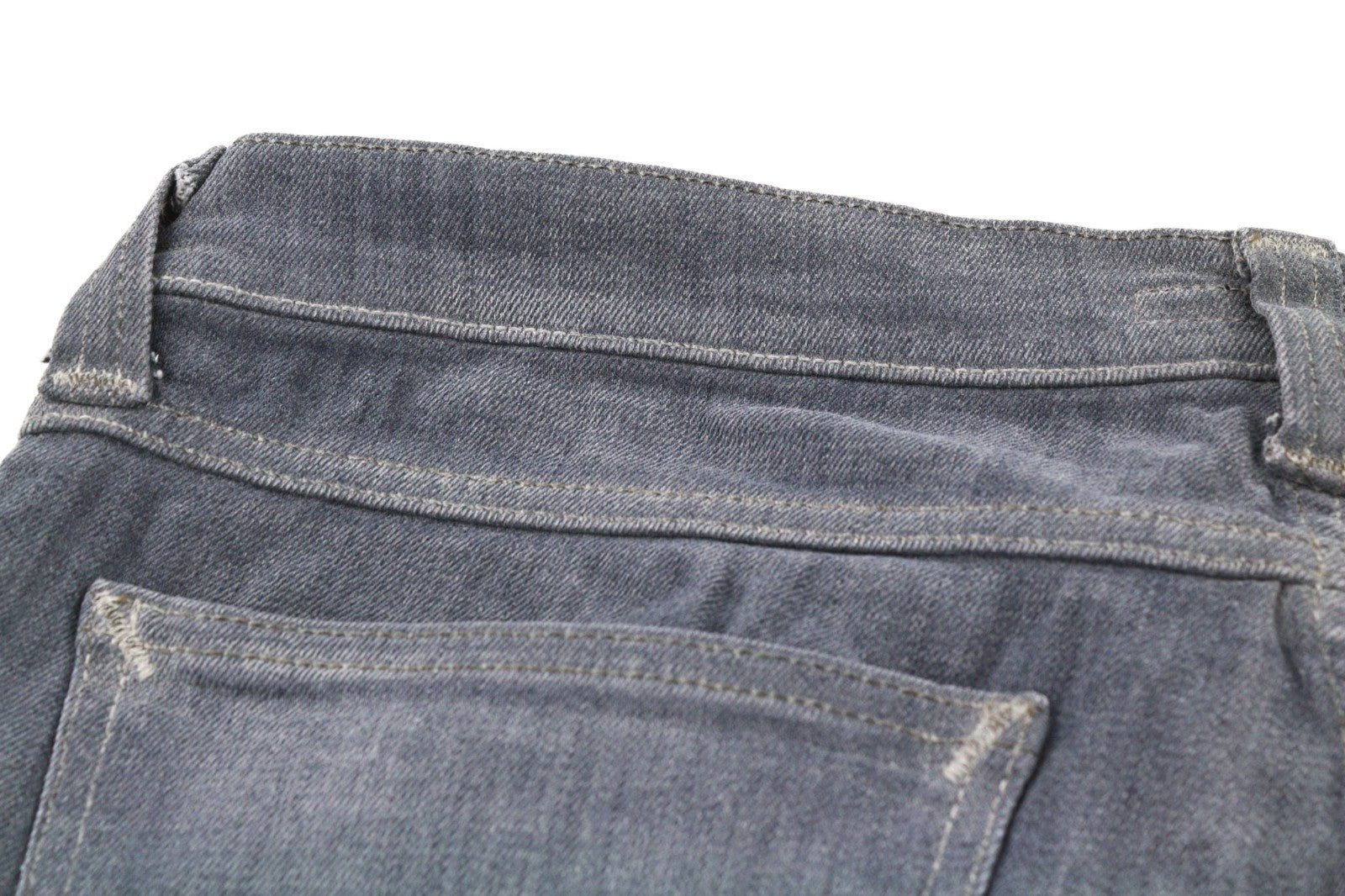 NUDIE JEANS vyriški aptempti ilgi džinsai W34/L34 tamsiai pilki, ploni 