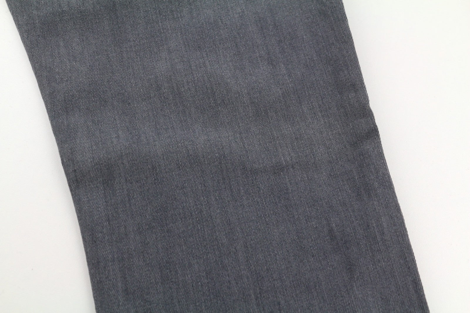 NUDIE JEANS Vyriški aptempti ilgi džinsai W34/L34 tamsiai pilki, ploni su logotipu 