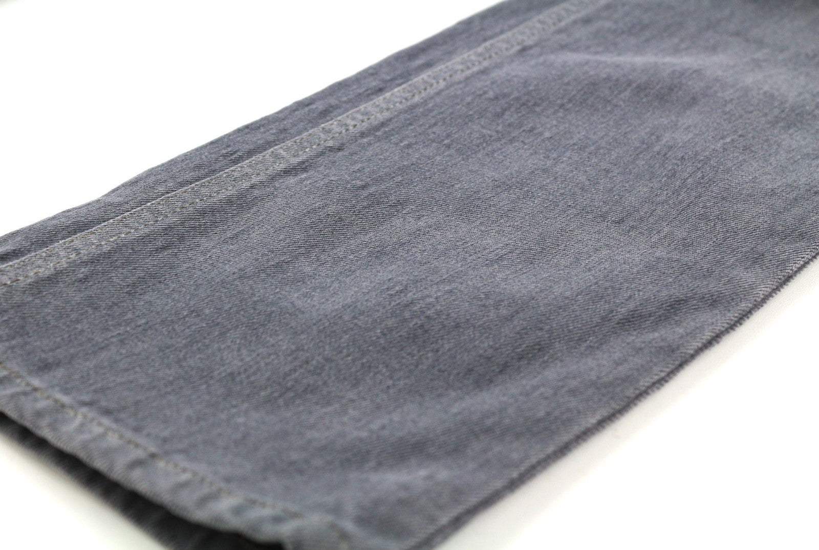 NUDIE JEANS vyriški aptempti ilgi John džinsai W32/L34 tamsiai pilki, ploni, ekologiški džinsai 