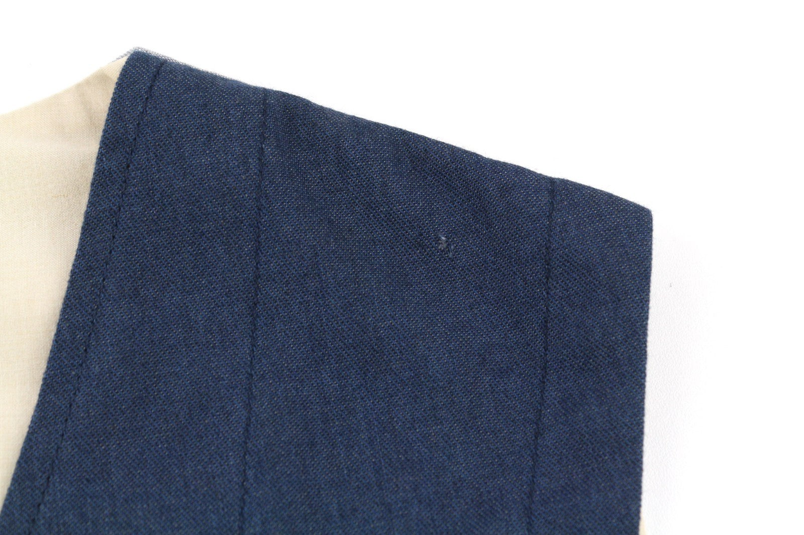 NUDIE JEANS vyriška liemenė M mėlyna ekologiška medvilnė su uždėtinėmis kišenėmis ir pamušalu, su sagomis 