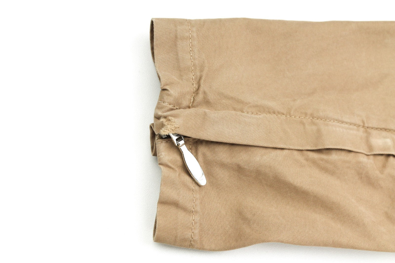 NUDIE JEANS Mick vyriška striukė M ruda su užtiestomis kišenėmis, be pamušalo, su užtrauktuku rankogaliais 