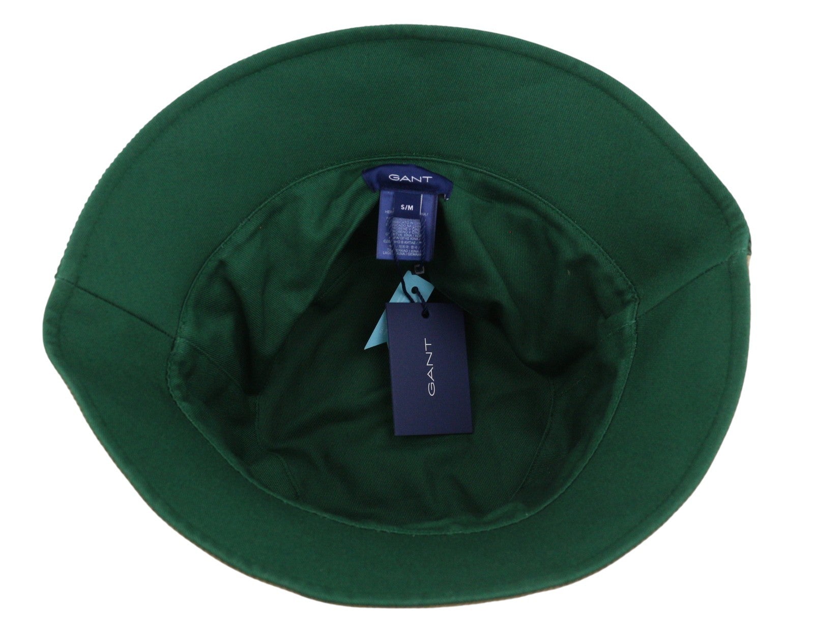 GANT Cord Bucket Men Hat S/M Multicolor Cotton Front Logo Lined