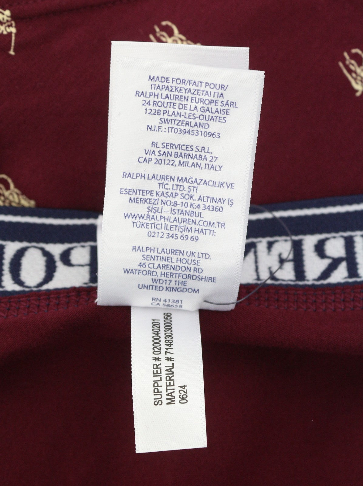 RALPH LAUREN Men Underwear M Multi Stretch Cotton Tricot Boxer Brief 3-Pack