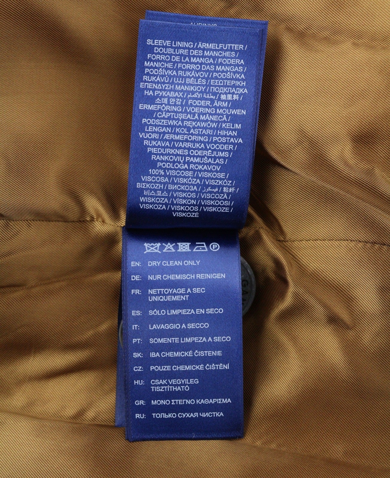 GANT languotas moteriškas paltas L šviesiai smėlio spalvos melanžo spalvos languotas vilnos mišinio paltas RRP625