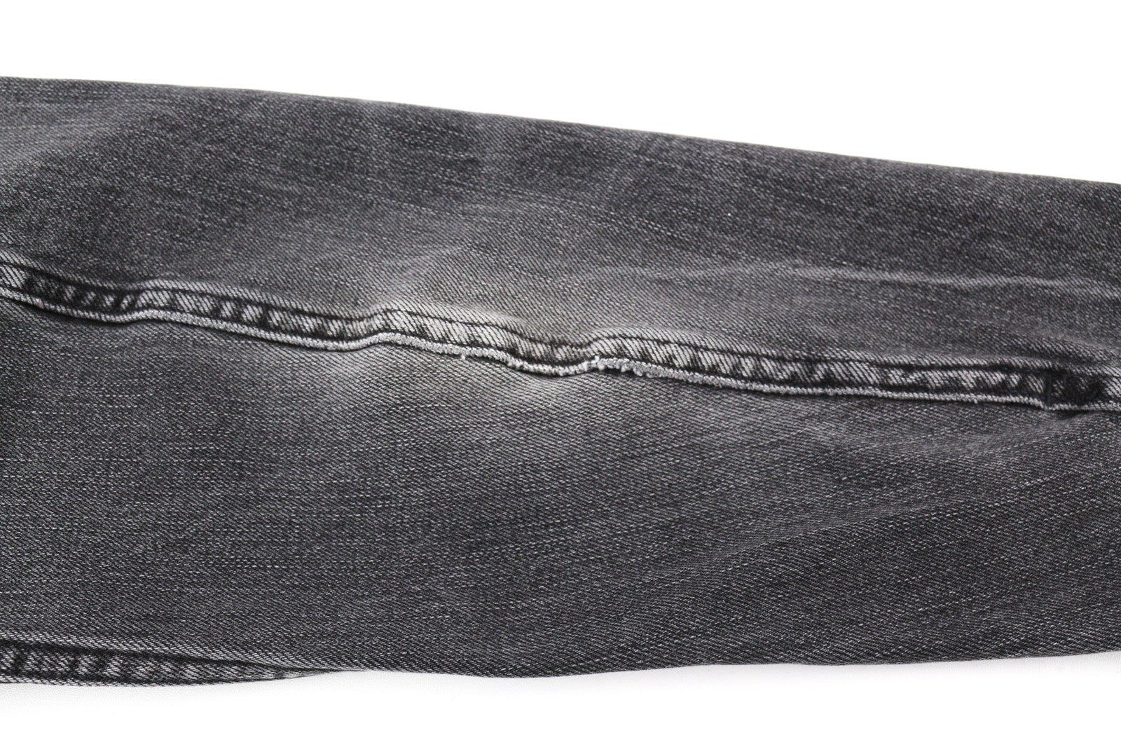 NUDIE JEANS vyriška pilka džinsinė striukė M, skalbtos medvilnės tampri apykaklė, be pamušalo 