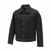 NUDIE JEANS Sonny Dry Dirt Organic Men's Classic Blue Cotton Denim Jacket S