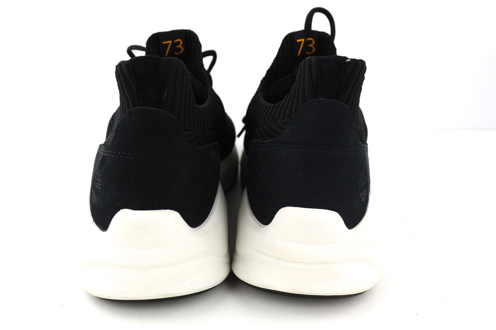 TIMBERLAND A2MP7-A5519 vyriški juodi odiniai laisvalaikio batai iš tekstilės, dydis EU43.5/44. 