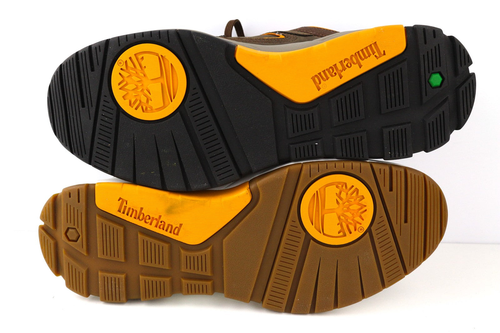 TIMBERLAND A2N9Q-A4850 vyriški EU42/43 rudi odiniai žemapadžiai sportbačiai su raišteliais ir logotipu 