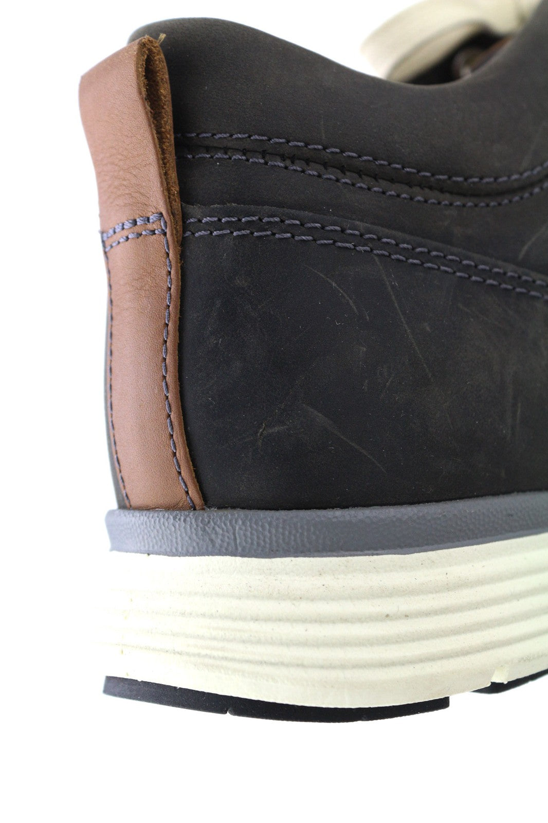 TIMBERLAND A1856-A2550 Men's EU43/44 Navy Blue Leather Low-Top Laced Shoes