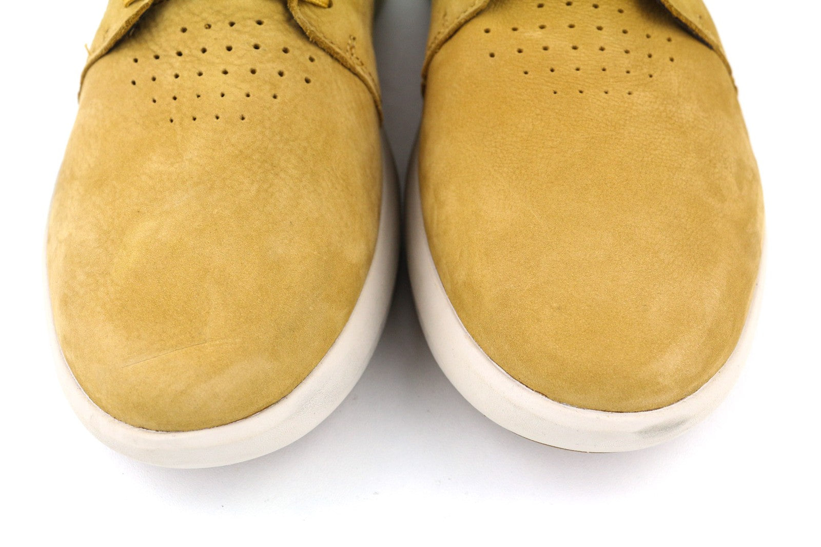 TIMBERLAND A2GYA-A6019 vyriški rudi žemapadžiai odiniai laisvalaikio batai su logotipu, dydis EU45/46. 