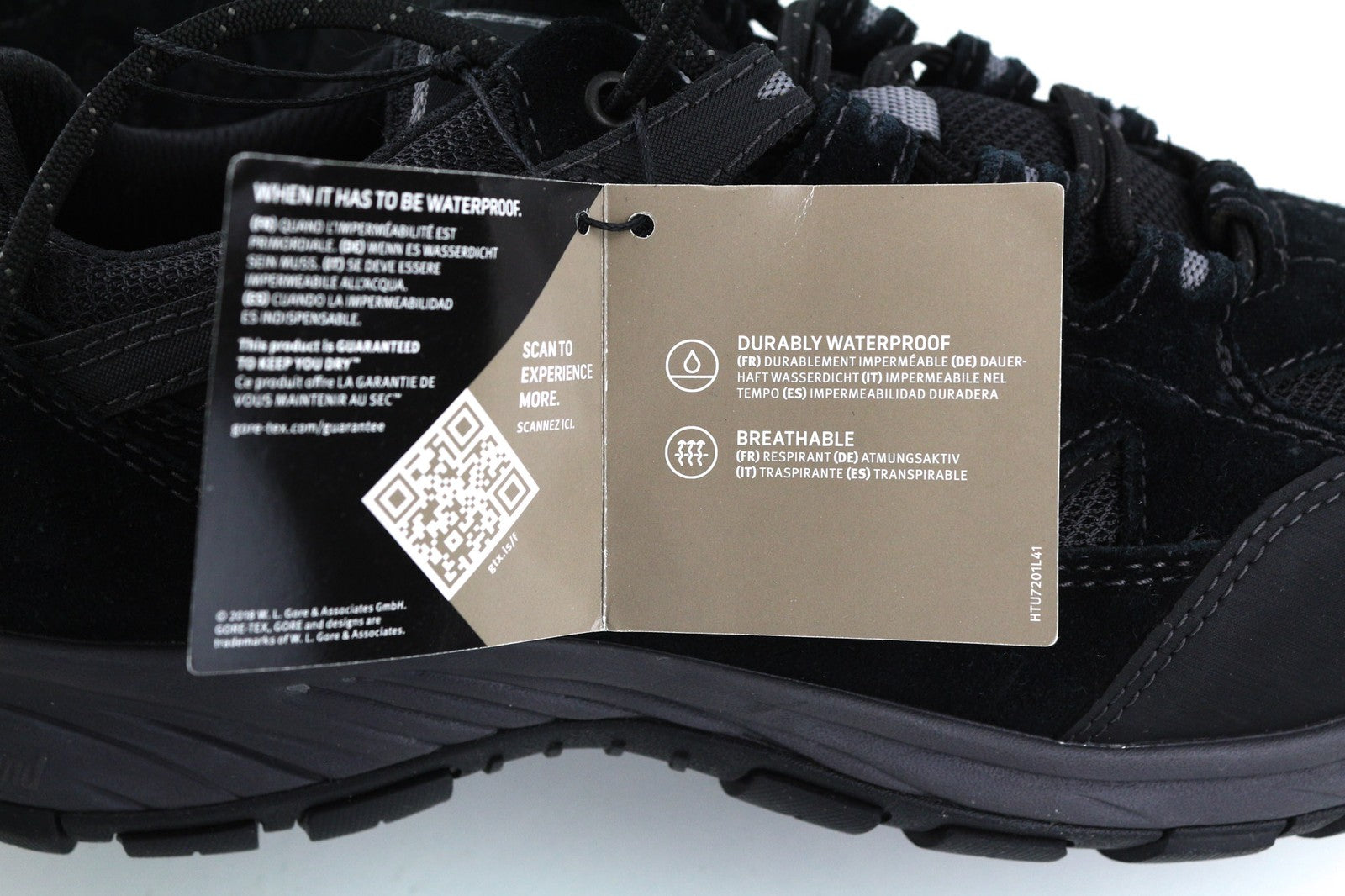 TIMBERLAND A1PG2-A6042 Men's EU43.5/44 Black Leather Waterproof Trainers