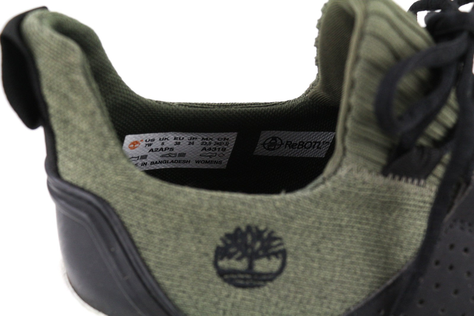 TIMBERLAND A2AP5 moteriški žemapadžiai sportbačiai su raišteliais, EU38/38.5, migdolų nosimi, ReBOTL 