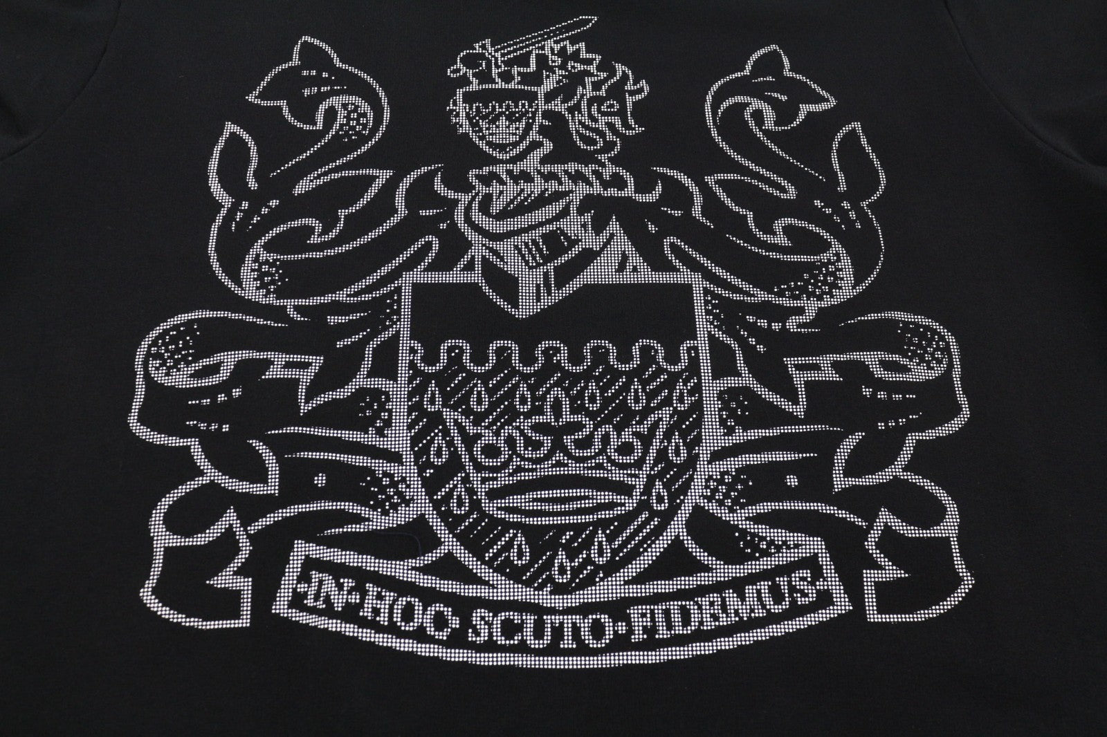 AQUASCUTUM FGIA28 vyriškas L dydžio juodas megztinis ilgomis rankovėmis, derantis visiems sezonams 