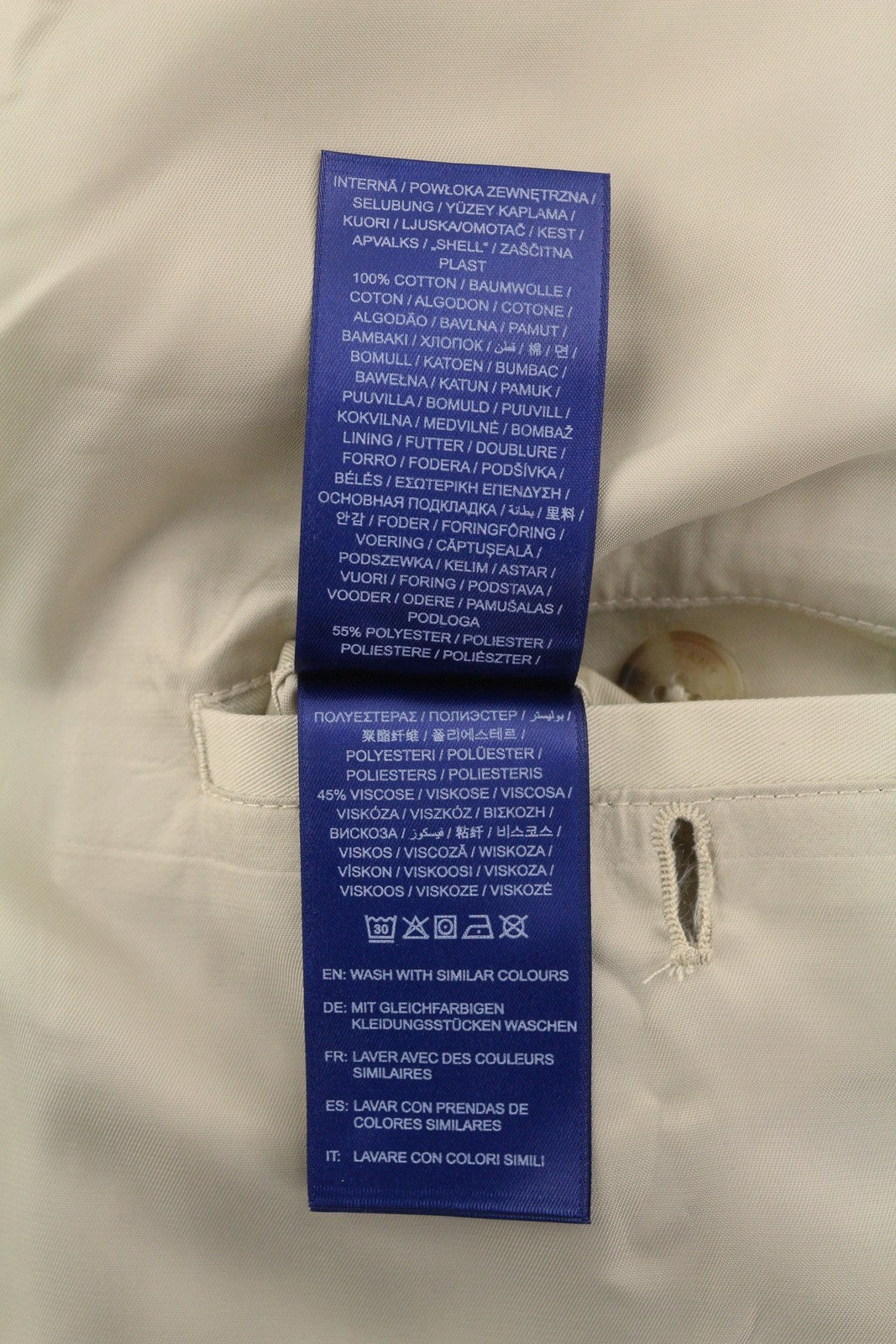 GANT automobilio moteriškas lietpaltis XL dydžio dykumos smėlio spalvos su paslėptomis sagomis, lengvas, RRP379 