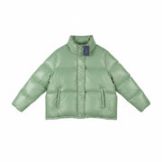 GANT trumpintas pūkinis moteriškas švarkas XL dydžio Kalamata žalias, pūkuotas, dygsniuotas, RRP425 