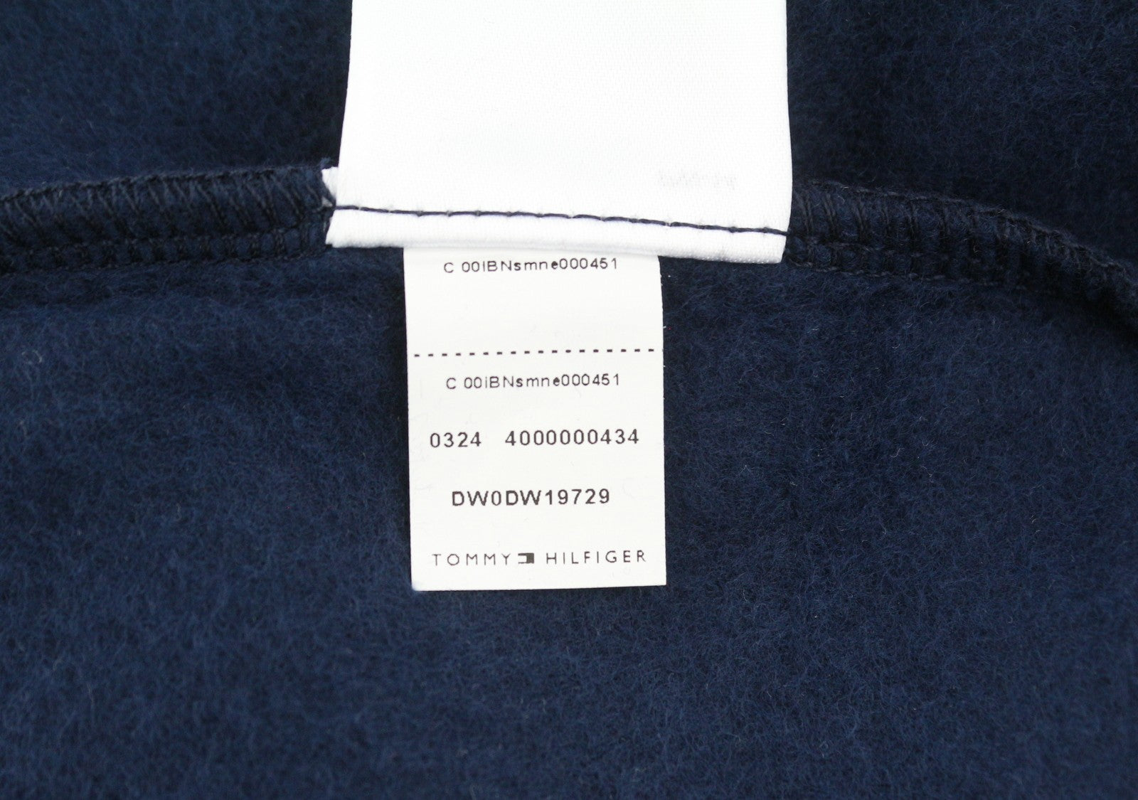 TOMMY HILFIGER Req S Flag Zip moteriškas džemperis su gobtuvu L, tamsiai mėlyna, laisvo kirpimo, su kišenėmis