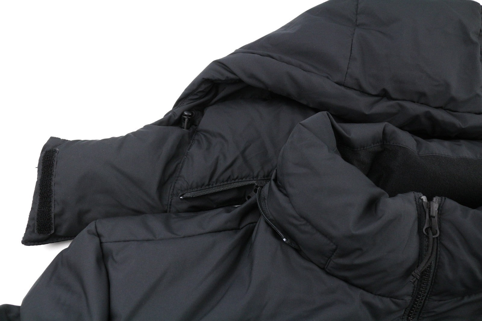 THE NORTH FACE Triple C Women's XL Black 550 Down Long Hooded Logo Coat