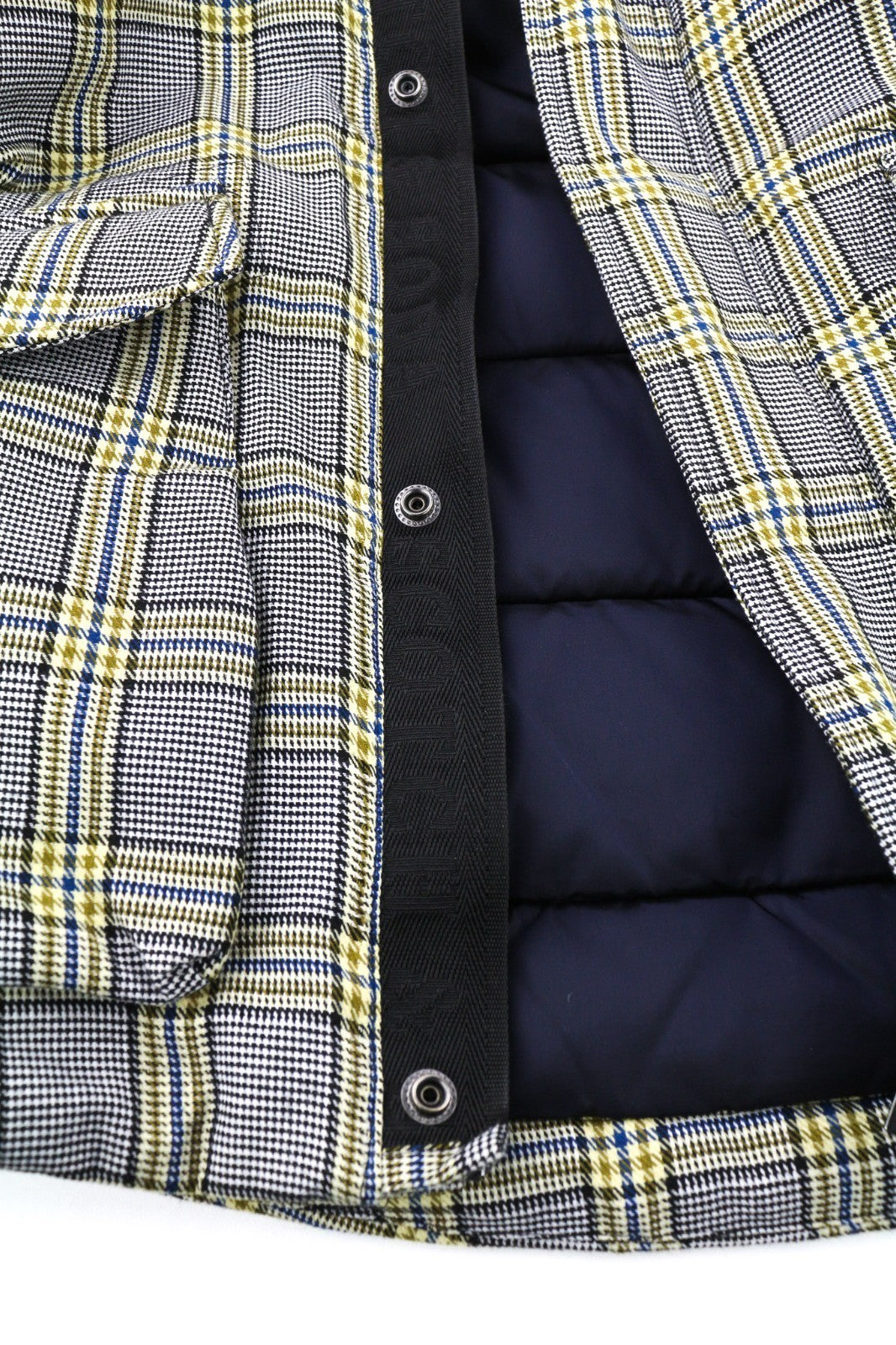 SCOTCH & SODA Men's ~M Checked Lined Hooded Casual Zip Jacket Logo