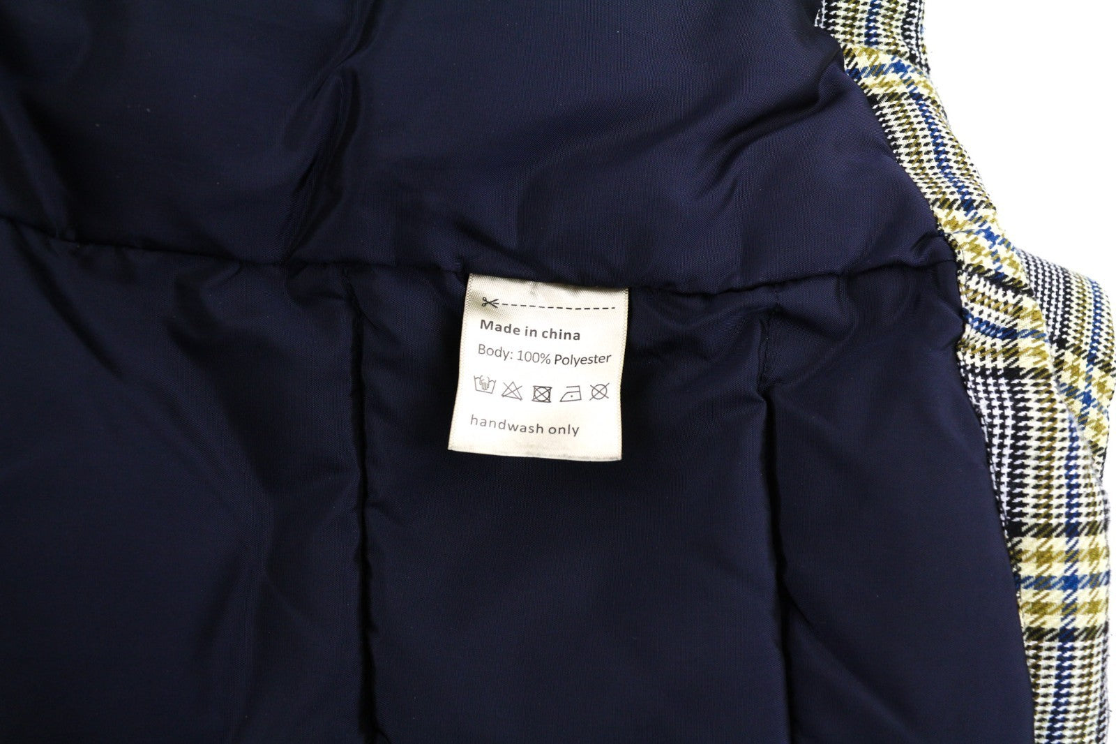 SCOTCH & SODA Men's ~M Checked Lined Hooded Casual Zip Jacket Logo