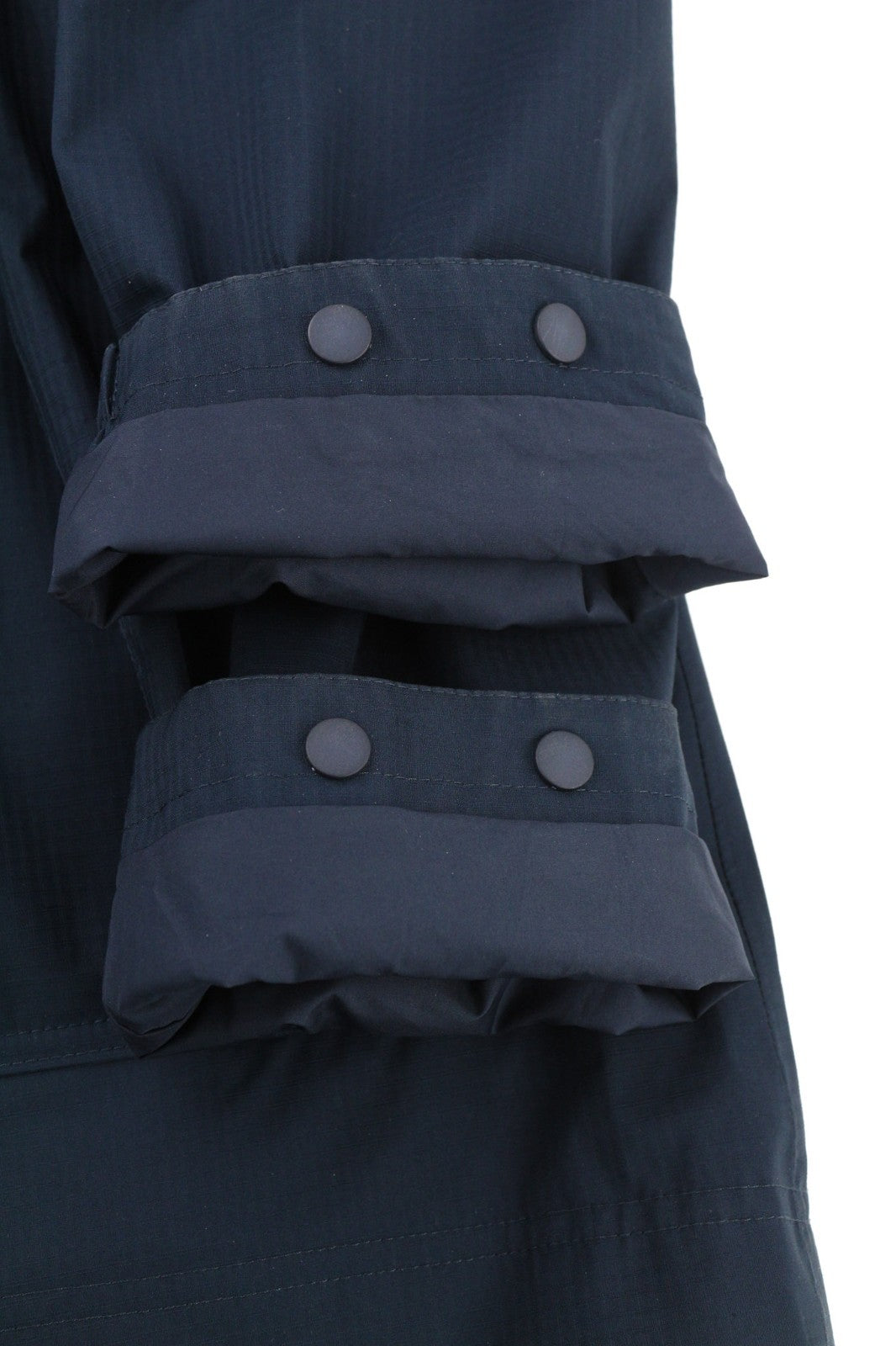 PATAGONIA Men's M Dark Blue H2NO Thin Jacket High Neck Zipper Patch Pockets