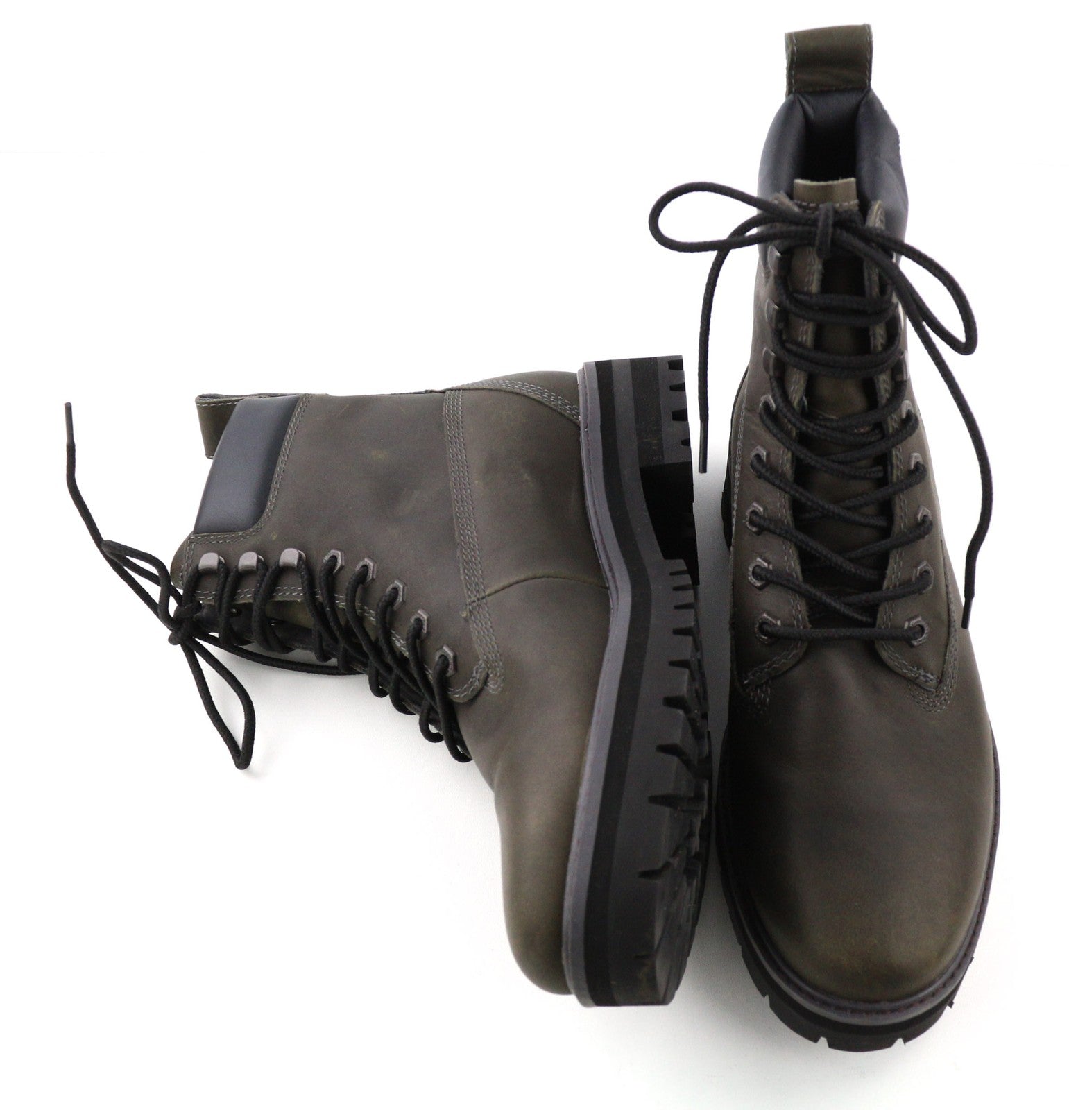 TIMBERLAND A2M2B vyriški pilki odiniai vandeniui atsparūs, suvarstomi „ReBOTL“ batai. 