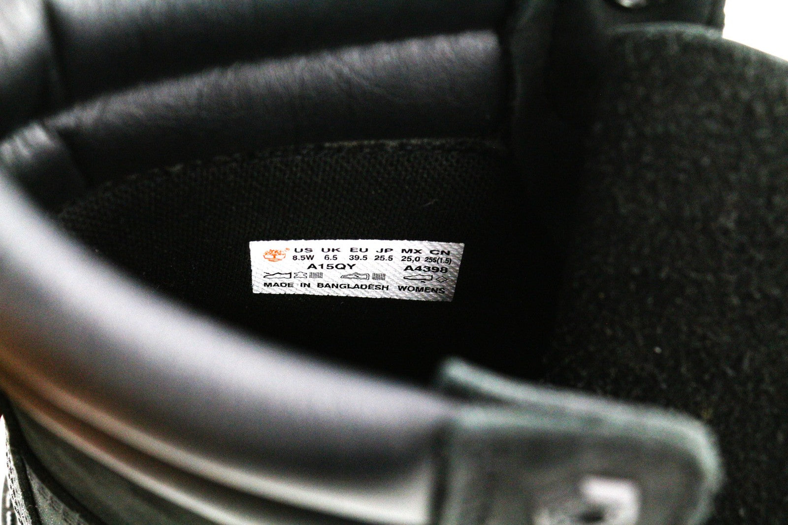 TIMBERLAND A15QY Women UK6.5 EU39.5 Black Leather Primaloft 400g Ortholite Boots