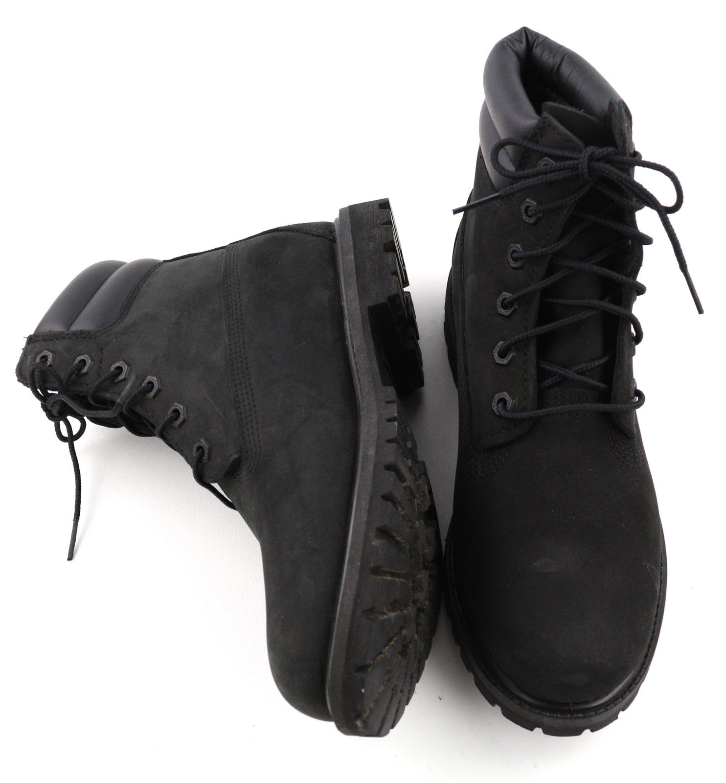 TIMBERLAND A15QY Women UK6.5 EU39.5 Black Leather Primaloft 400g Ortholite Boots