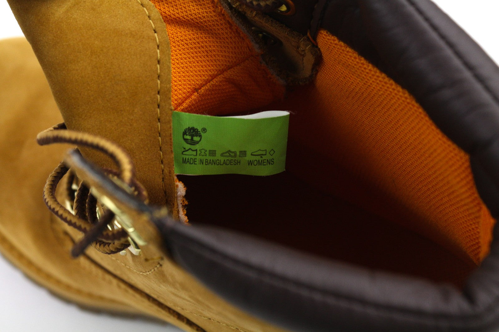 TIMBERLAND 8168R moteriški rudi odiniai aulinukai su migdolų nosimis, vandeniui atsparūs 