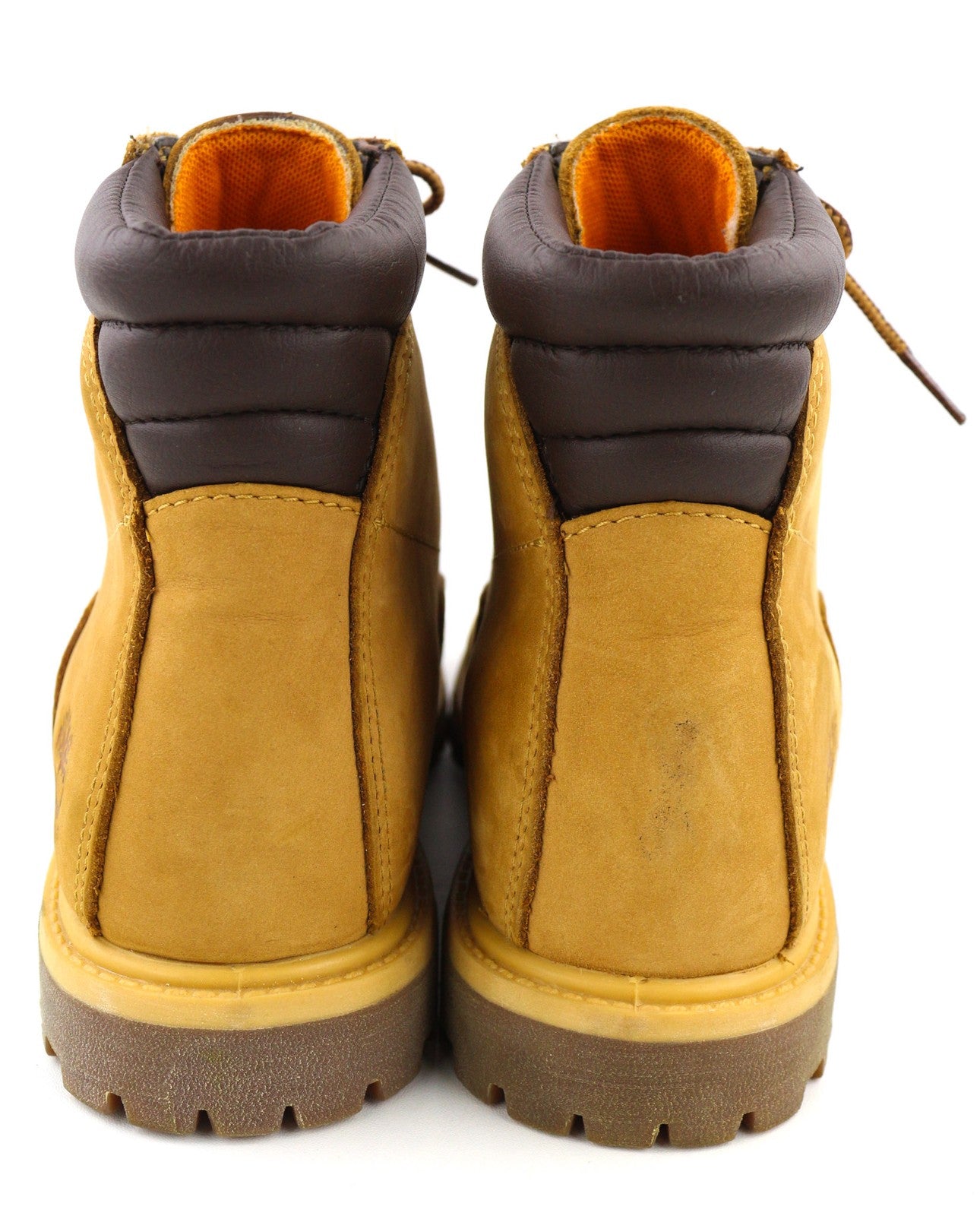 TIMBERLAND 8168R moteriški rudi odiniai aulinukai su migdolų nosimis, vandeniui atsparūs 