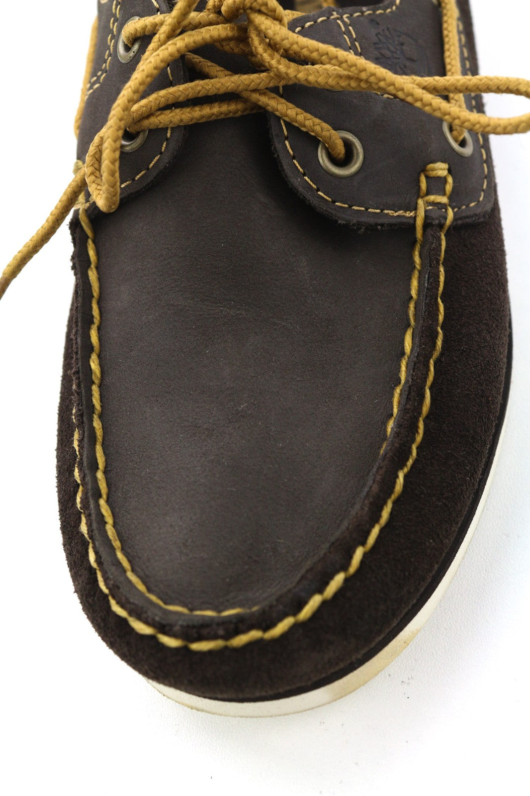 TIMBERLAND 26608 moteriški tamsiai rudi odiniai žemakulniai batai su raišteliais, dydis UK3.5 EU36 