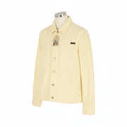 NUDIE JEANS Ronny Men's S Dusty White Organic Corduroy Buttoned Jacket