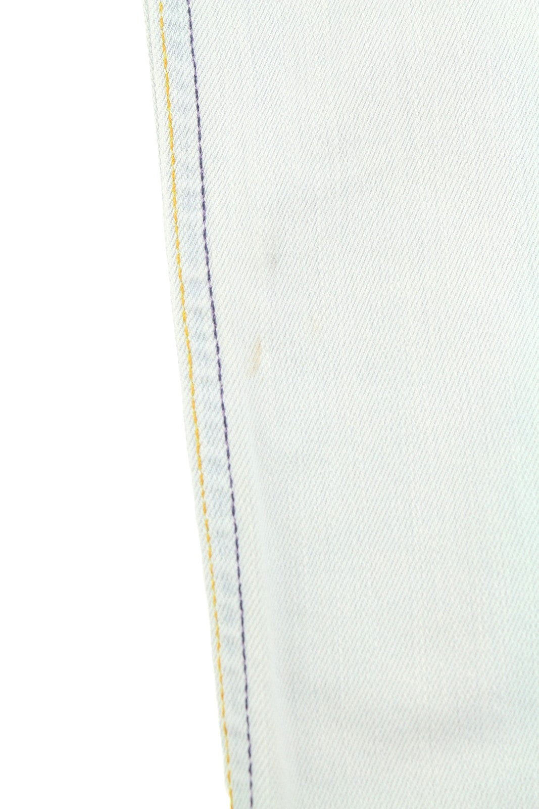 NUDIE JEANS Tube Kelly Org. Bleach White vyriški džinsai W29/L32 išblukinto aptempto kirpimo 