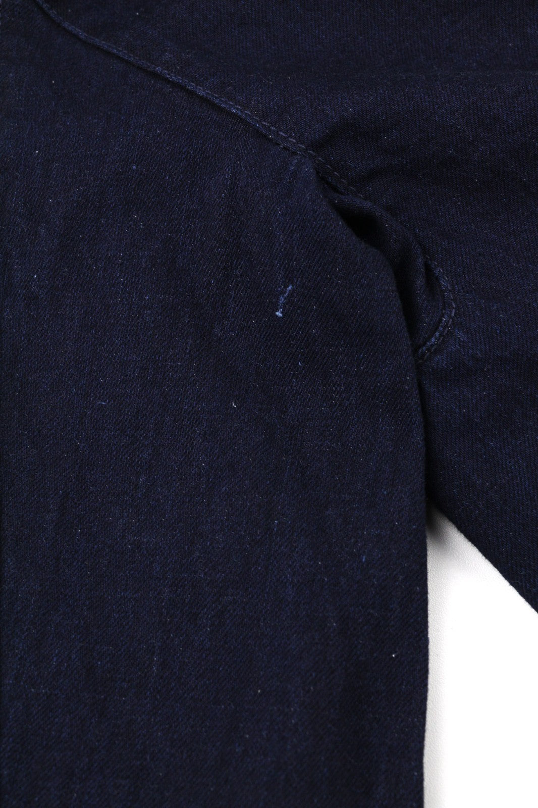 NUDIE JEANS Julius Men's XS Core Blue Organic Jacket Button Pockets Lined