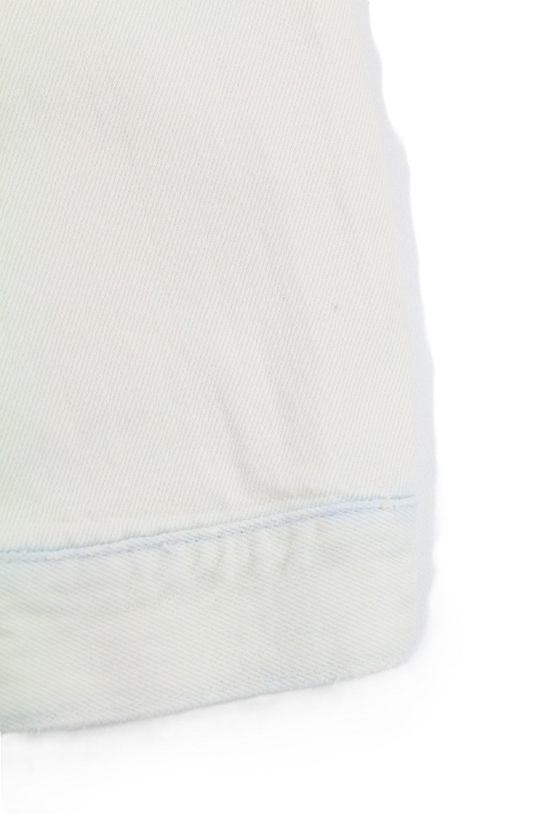 NUDIE JEANS Terry Men's M Extreme Bleach Light Denim Button Spread Jacket