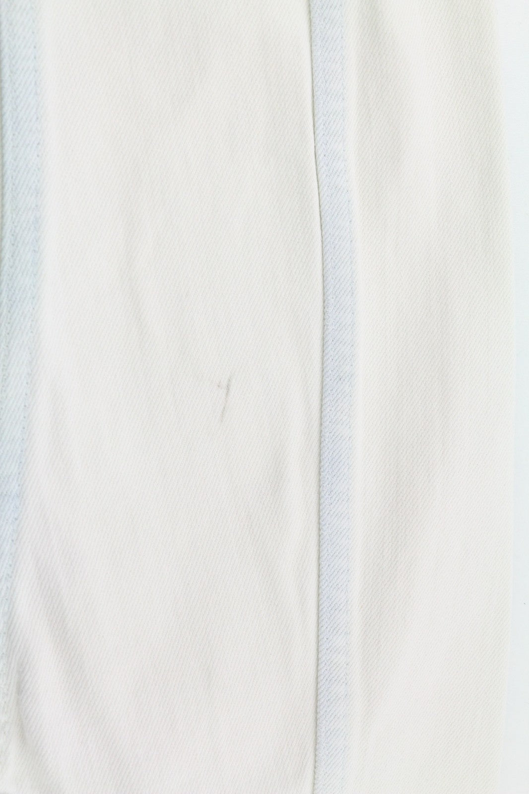 NUDIE JEANS Terry Men's M Extreme Bleach Light Denim Button Spread Jacket