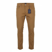 GANT Hayes Desert Men Trousers W35/L34 Roasted Walnut Slim Fit Zip Fly Brown