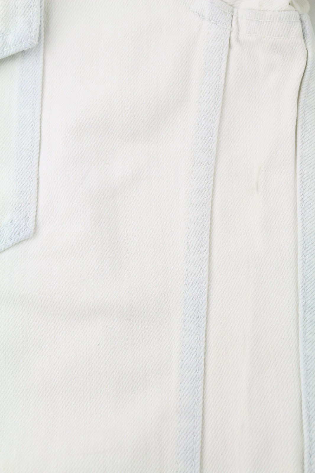 NUDIE JEANS Terry Men's XL Extreme Bleach Denim Spread Buttons Pockets Jacket