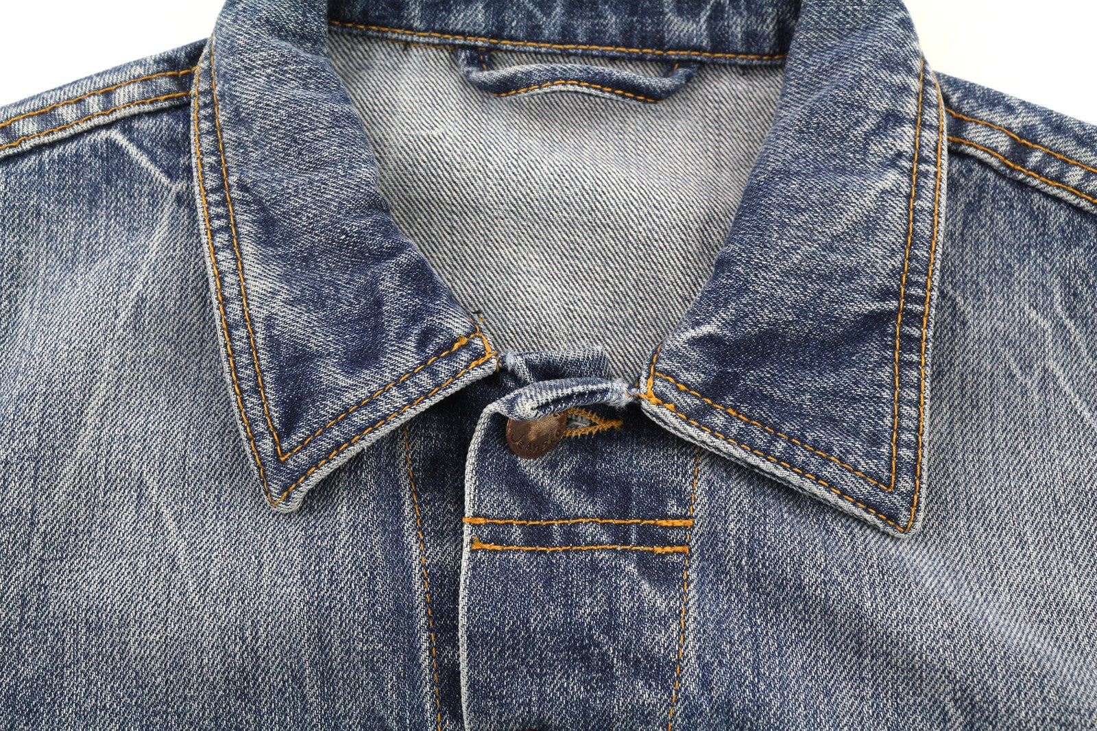 NUDIE JEANS Terry Men's XS Washed Organic Light Vintage Spread Buttoned Jacket