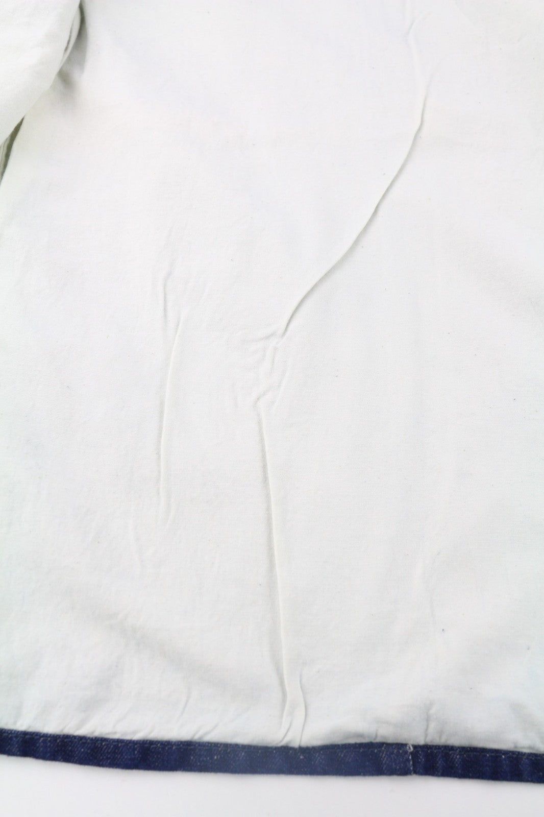 NUDIE JEANS Ricco Dark Hemp Men's XS Blue Cotton Blend Collared Denim Jacket