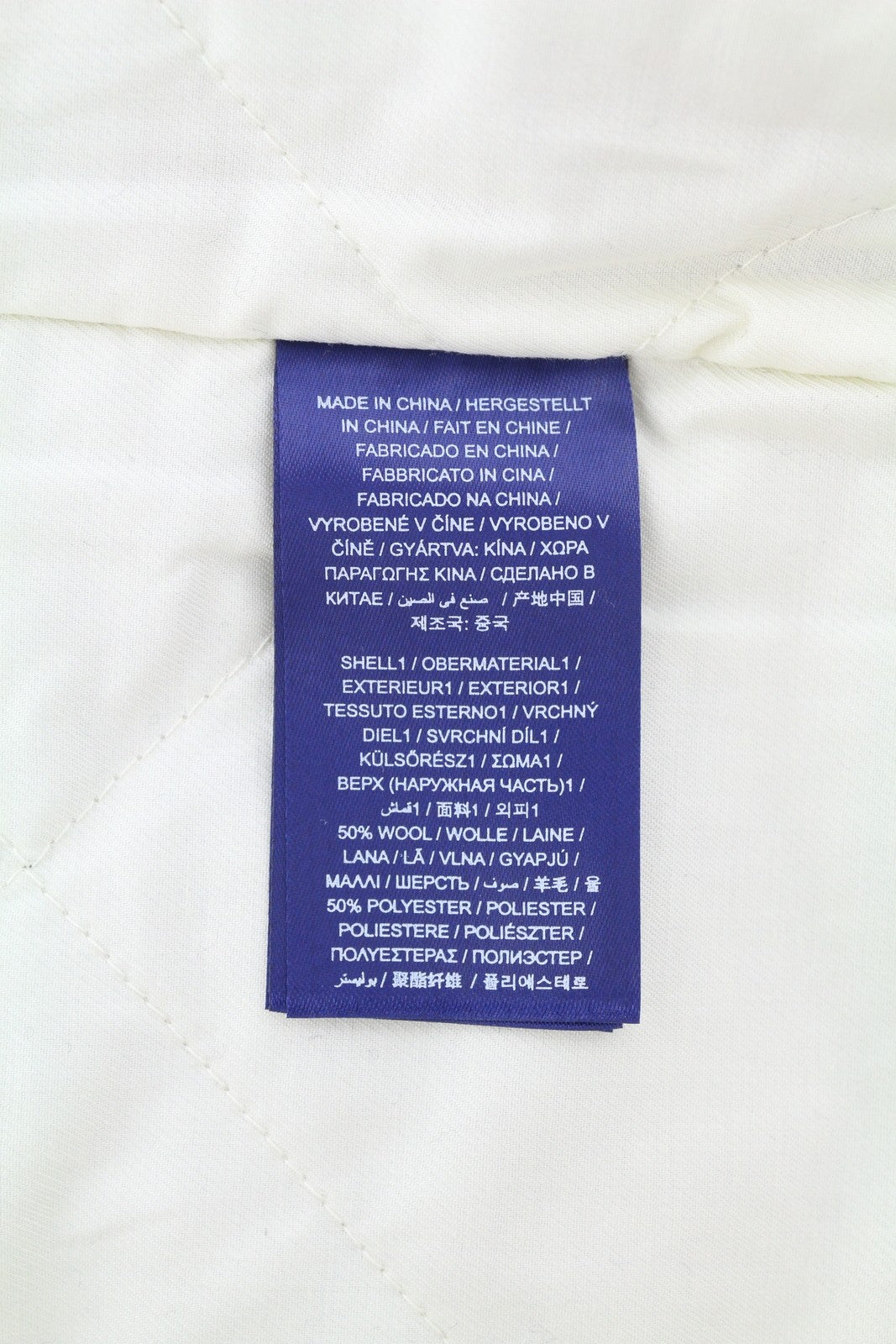 GANT ilgas moteriškas paltas M su tamsiai mėlyna vilnos mišinio izoliuota striuke su spaudėmis bomberyje