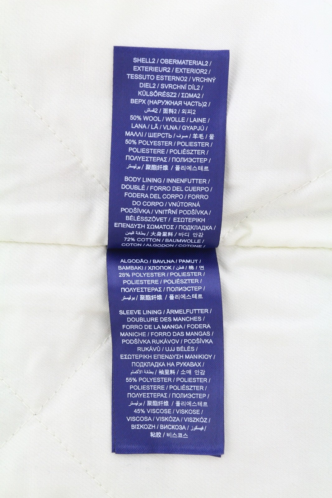 GANT ilgas moteriškas paltas M su tamsiai mėlyna vilnos mišinio izoliuota striuke su spaudėmis bomberyje