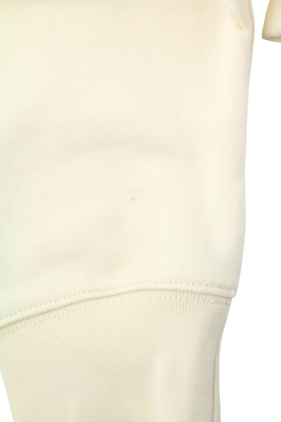 TOMMY HILFIGER Monotyope Box Men Hoodie XL Ivory Oversized Kangaroo Pullover