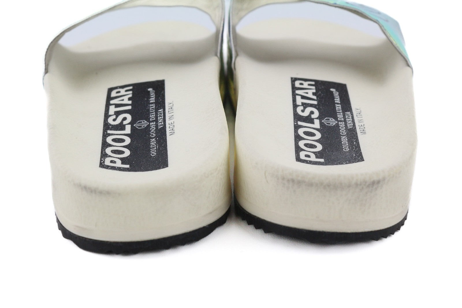 GOLDEN GOOSE Poolstar Women's EU39 White Summer Swimming Pool Slip On Slippers