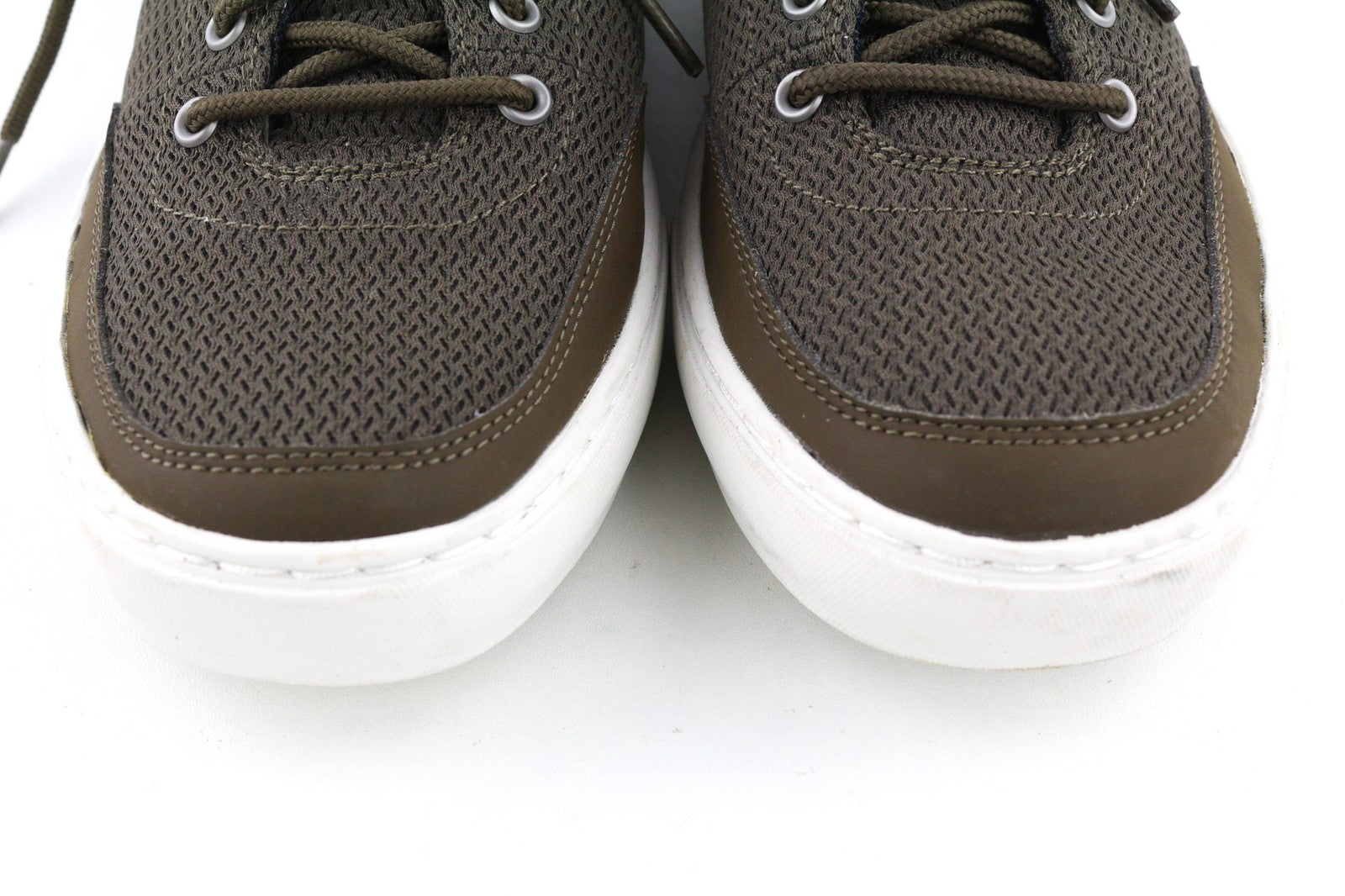 TIMBERLAND A2QK3-A5746 Men's EU42/43 Green Leather Textile Low-Top Leisure Shoes