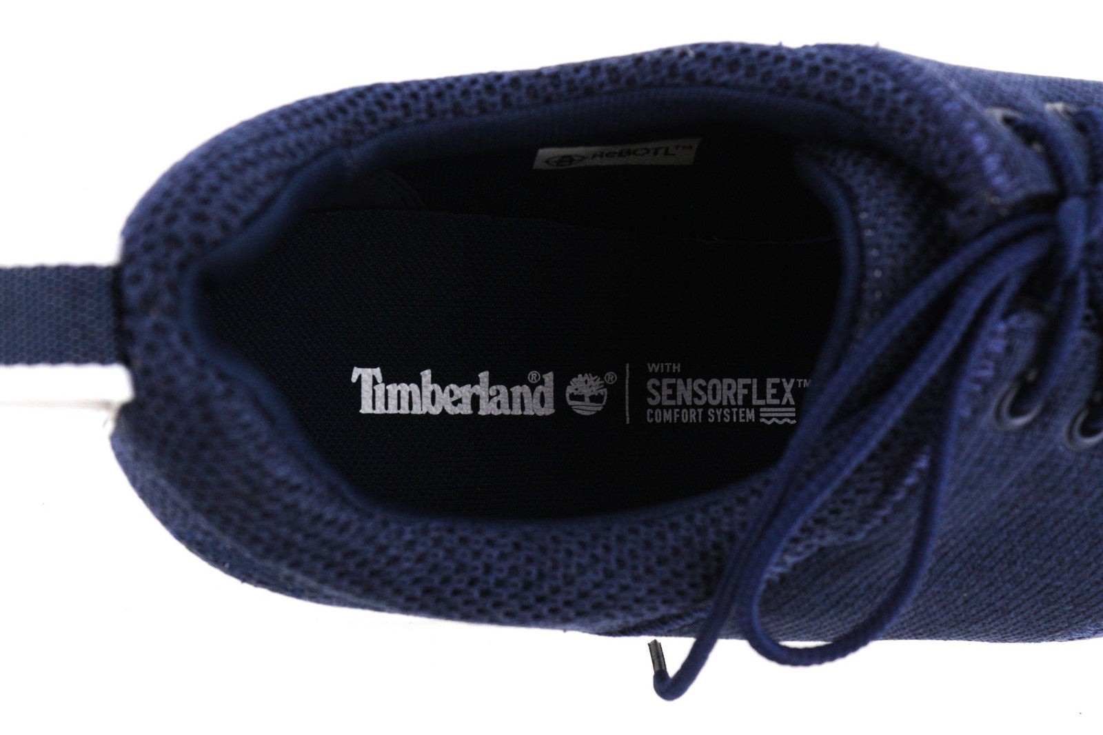 TIMBERLAND A2A9P-A5550 vyriški sportbačiai su žema pado apdaila, dydis EU43.5/44.5, mėlyni. 