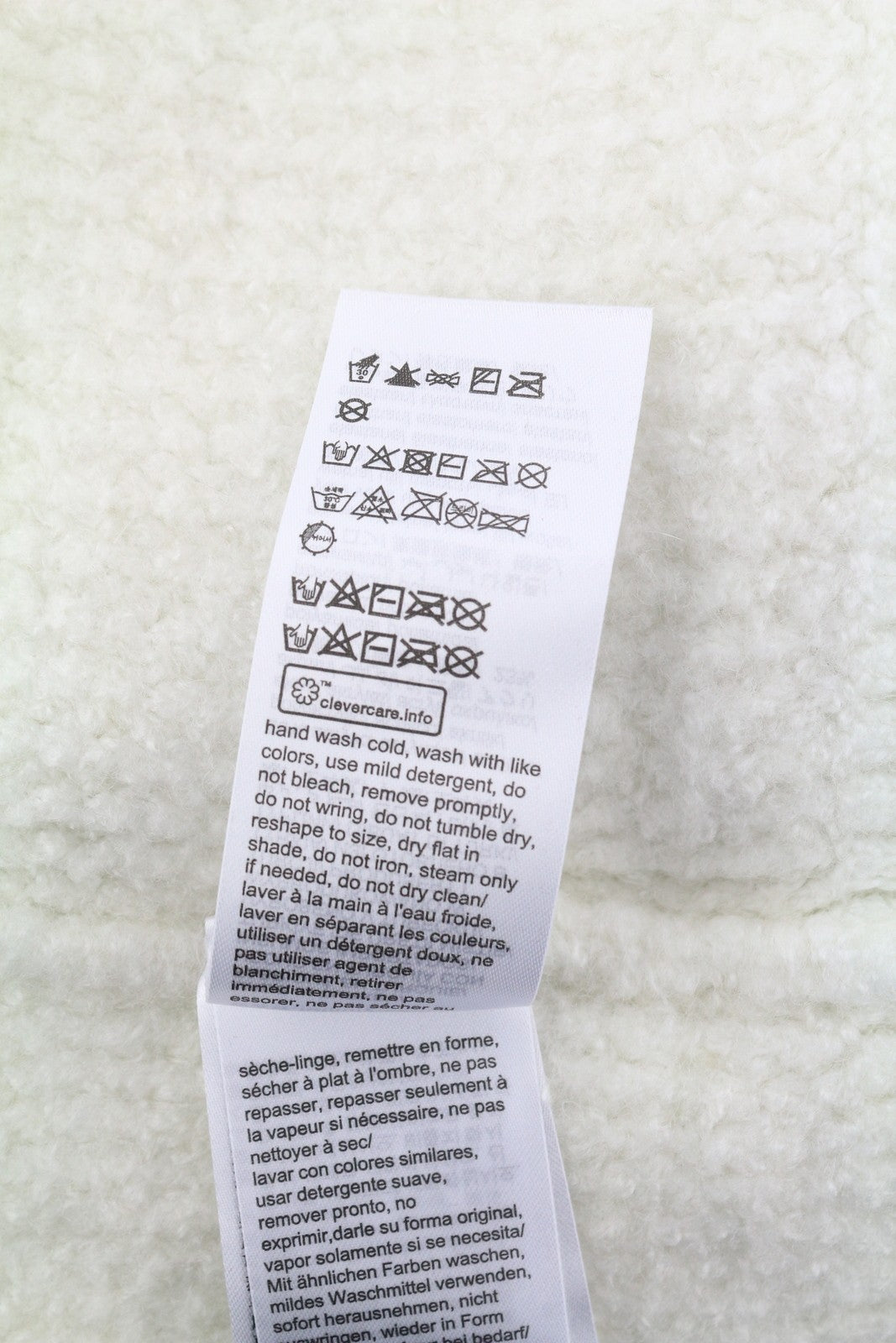 TOMMY HILFIGER Req Waffle Men Jumper M Ancient White Melan Crew Neck Pullover