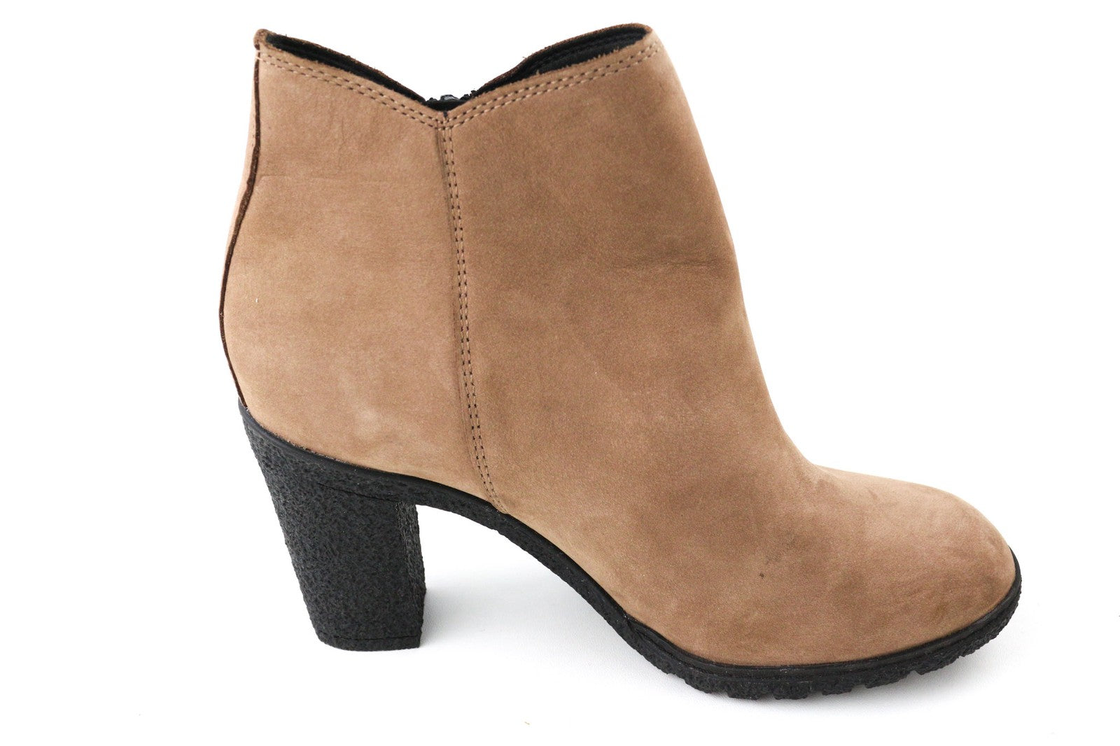 TIMBERLAND A2JJK-A6034 moteriški rudi odiniai bateliai su užtrauktuku ir aukštakulniais, dydis EU38/39. 