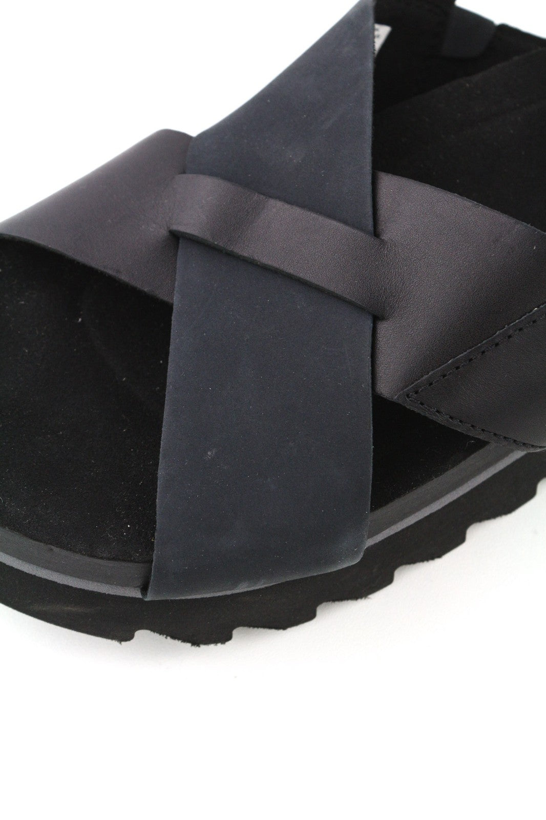 TIMBERLAND A23FE-A5734 moteriški juodi odiniai vasariniai basutės, dydis EU37/38 