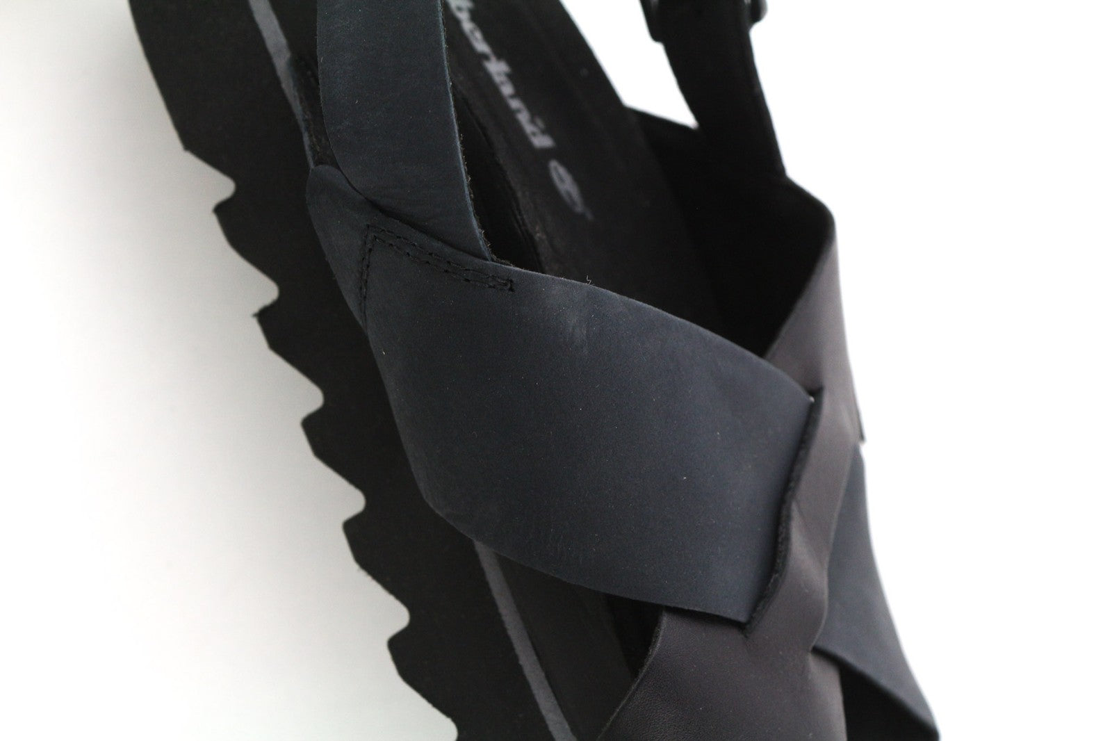 TIMBERLAND A23FE-A5734 moteriški juodi odiniai vasariniai basutės, dydis EU37/38 