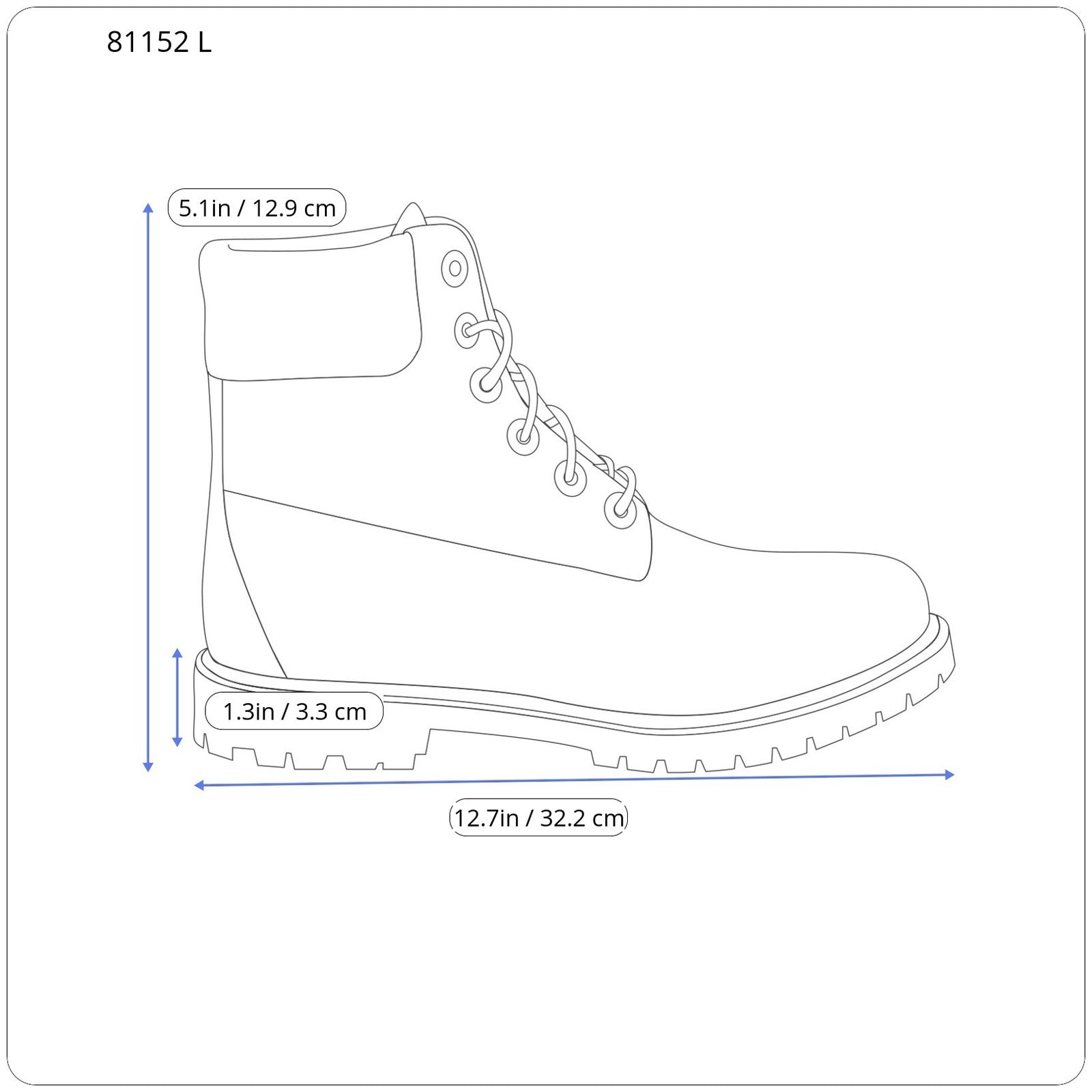 TIMBERLAND A1YN5-A5249 vyriški juodi odiniai laisvalaikio batai su raišteliais, dydis EU45/46. 
